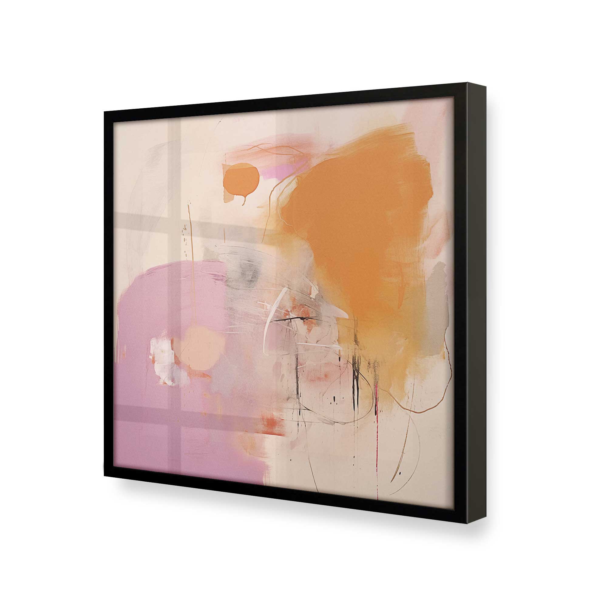 Cotton Candy Delight v1 Print - Vibrant Wall Art Decor for Kids Room, Nursery & Playroom - Perfect for Birthday Parties & Sweet Themed Events