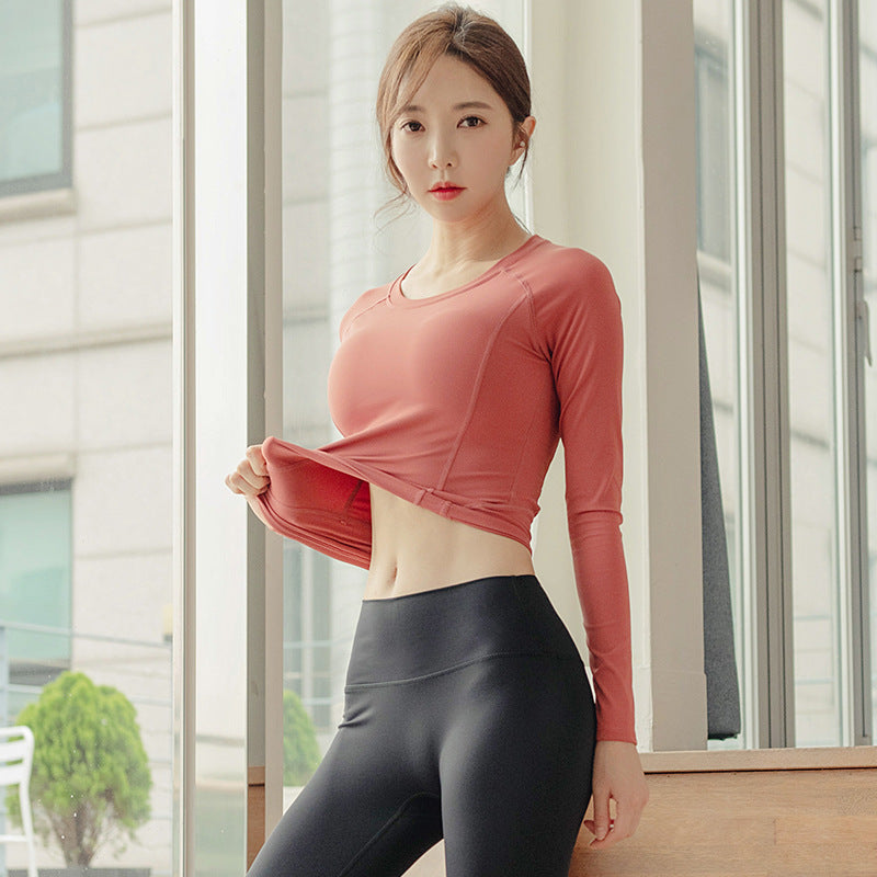 Women's Yoga Clothes for Autumn & Winter - Comfortable Thermal Workout Pants & Tops for Yoga, Pilates & Home Fitness