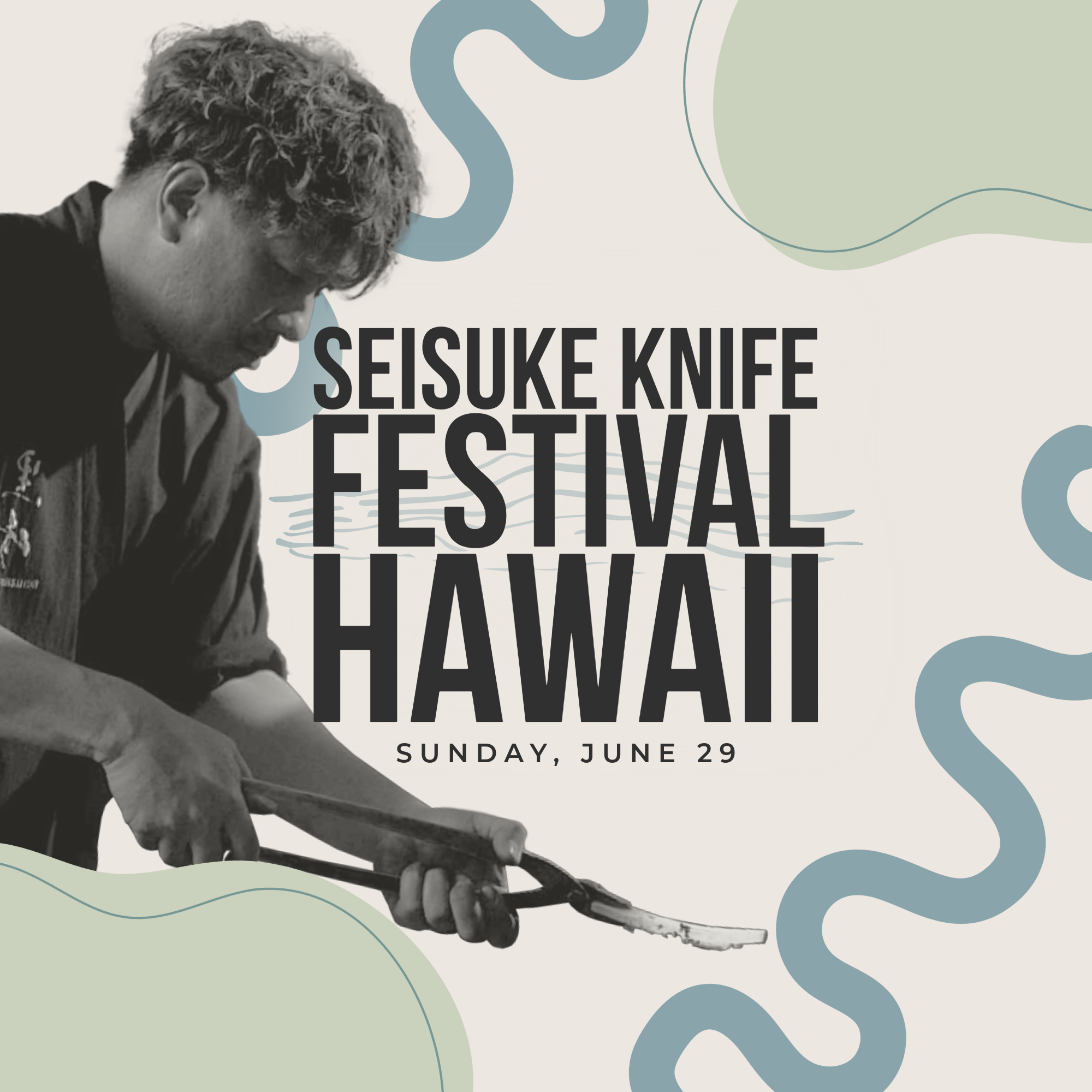 Seisuke Knife Festival HAWAII '25 - Premium Japanese Kitchen Knives for Chefs & Home Cooking | Perfect for Sushi, Meat Cutting & Culinary Gifts