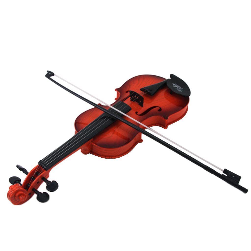 Simhoa Portable Toy Violin - 4/4 Size Beginner Violin Kit with Bow & Case - Perfect for Kids, Students & Music Lovers - Ideal for Learning, Practice & Home Decor