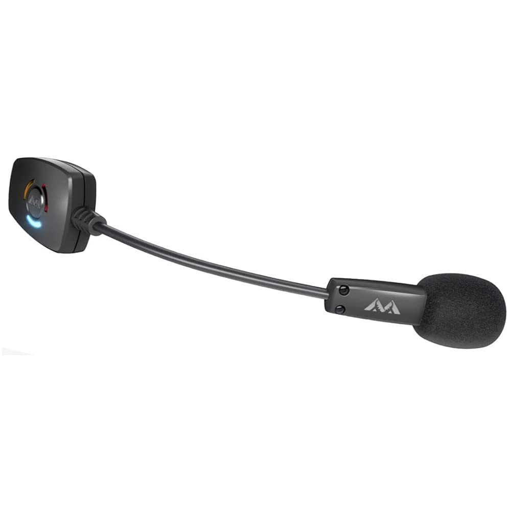 Antlion Audio ModMic Wireless Attachable Boom Microphone for Headphones - Noise Cancelling USB Microphone for PC, Mac, Linux, PS4, Gaming & Streaming - Perfect for Online Meetings, Podcasts & Voice Chats