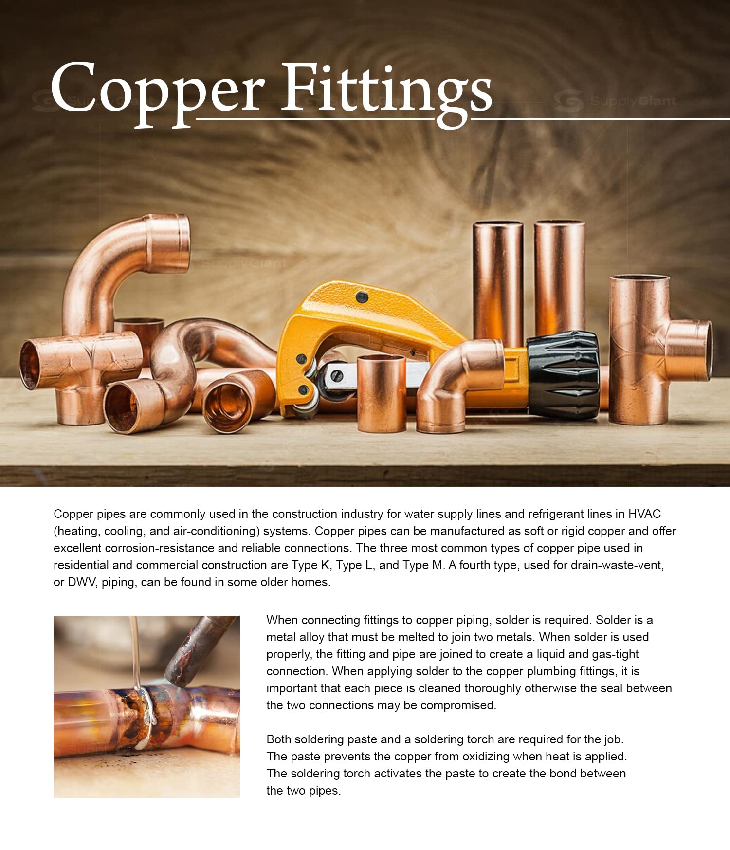 DDSU1550 Copper Reducing Tee Fitting with Solder Cups - 4