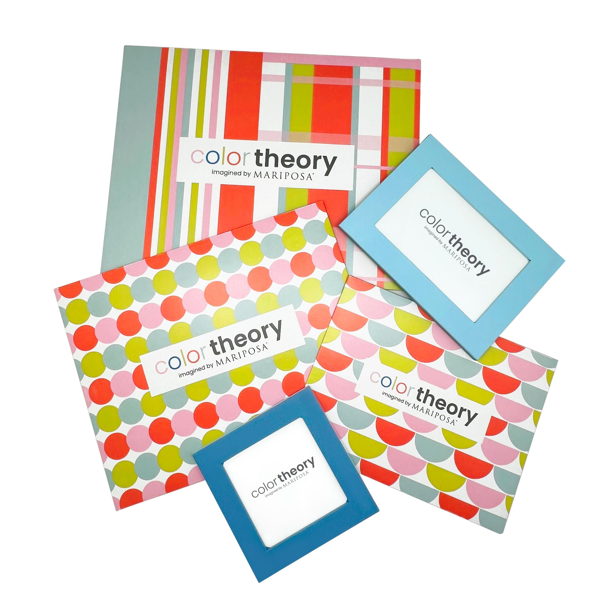 Double Sided 4x6 Picture Frame - Periwinkle & Denim Blue - Perfect for Wall Decor, Tabletop Displays, and Photo Gifts