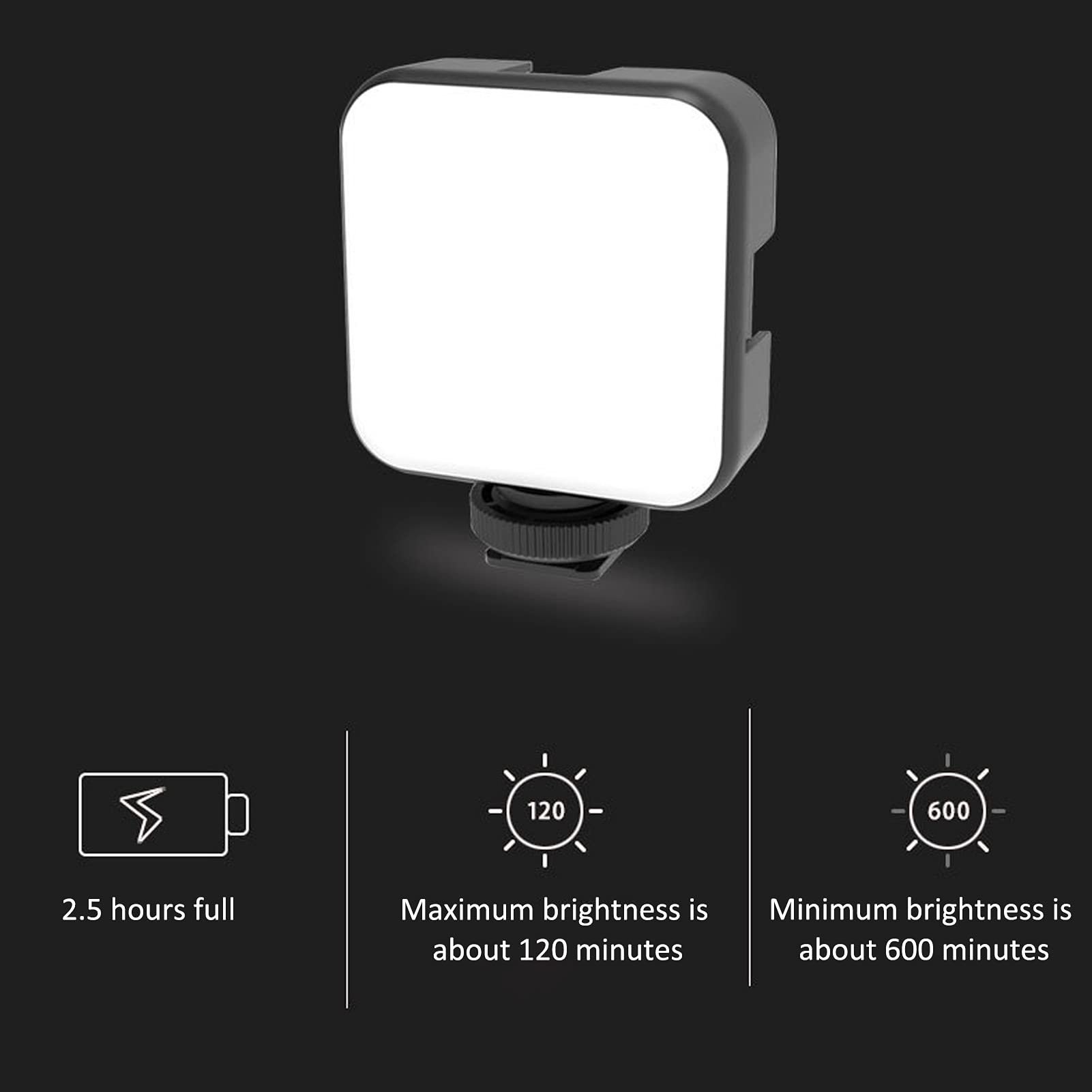 Best Clip-On Computer Laptop Light for Zoom Meetings, Video Conferencing & Online Classes - Adjustable LED Lighting for Webcam, Makeup, YouTube Videos, Streaming & Selfies (Perfect for Home Office, Remote Work & Content Creation)