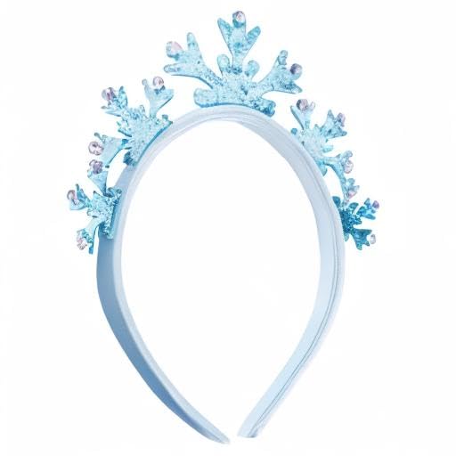 Frozen Princess Dress Up Jewelry Set for Girls - Elsa Tiara, Necklace & Earrings - Giftable Birthday & Holiday Present - Kids Dress Up Costume Accessories for Ages 3+ - Perfect for Birthday Parties, Halloween & Pretend Play