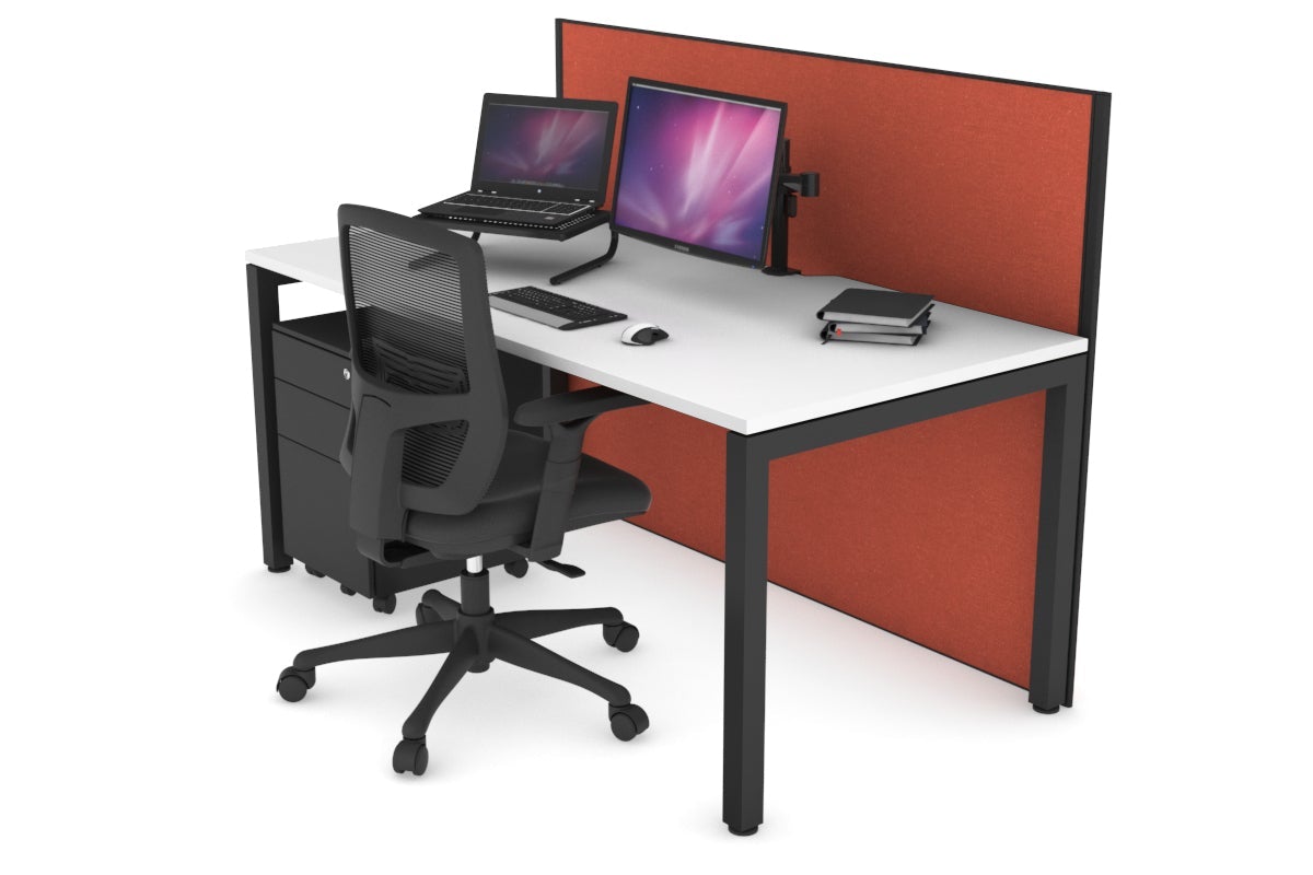 Horizon Quadro Square Legs Office Desk - 63