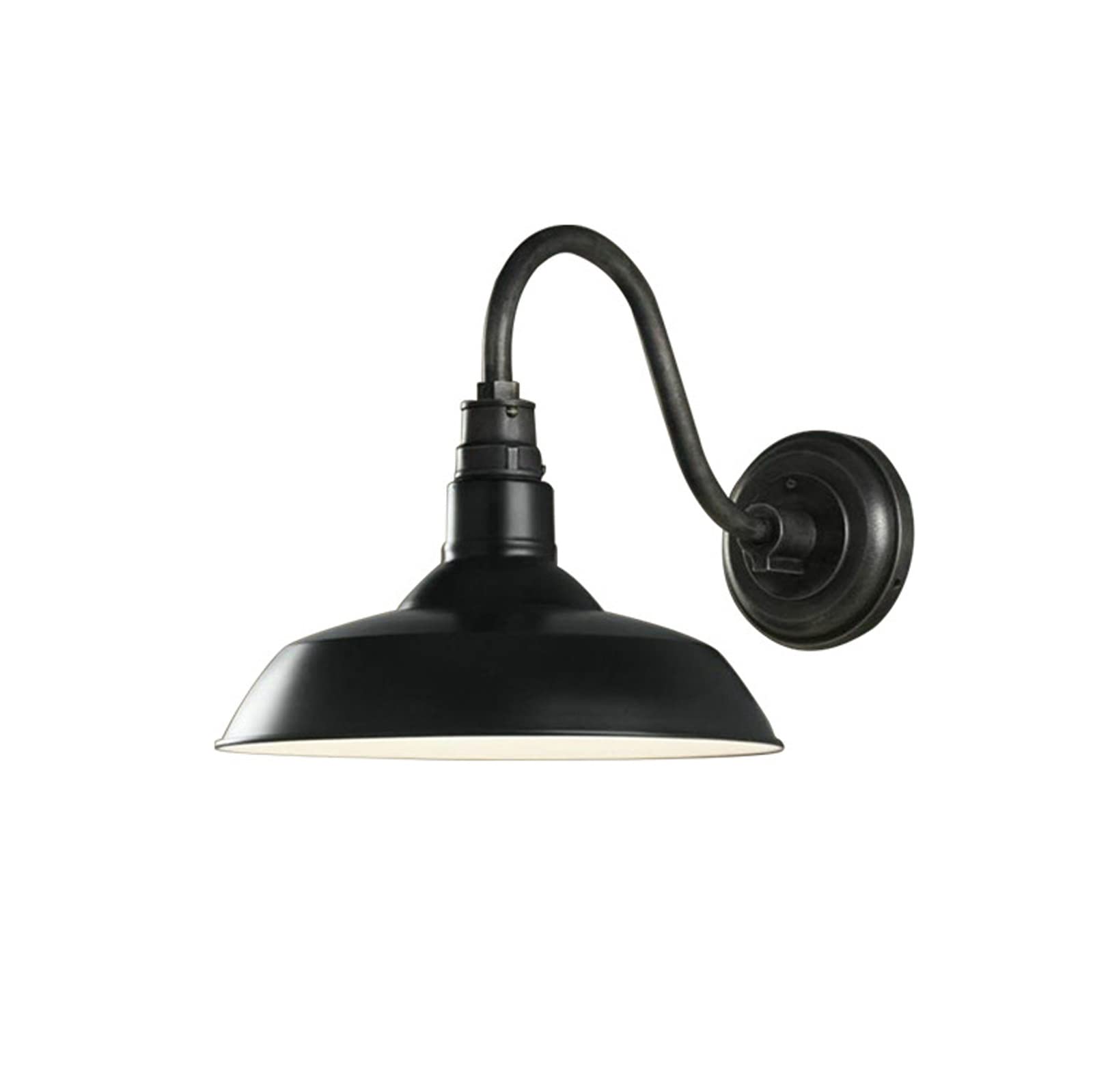 Vintage Industrial Wall Sconce - Retro Rustic Wall Mounted Lamp for Indoor & Outdoor Use - Black Loft Style Lighting for Corridor, Aisle, Bar & Home Decor