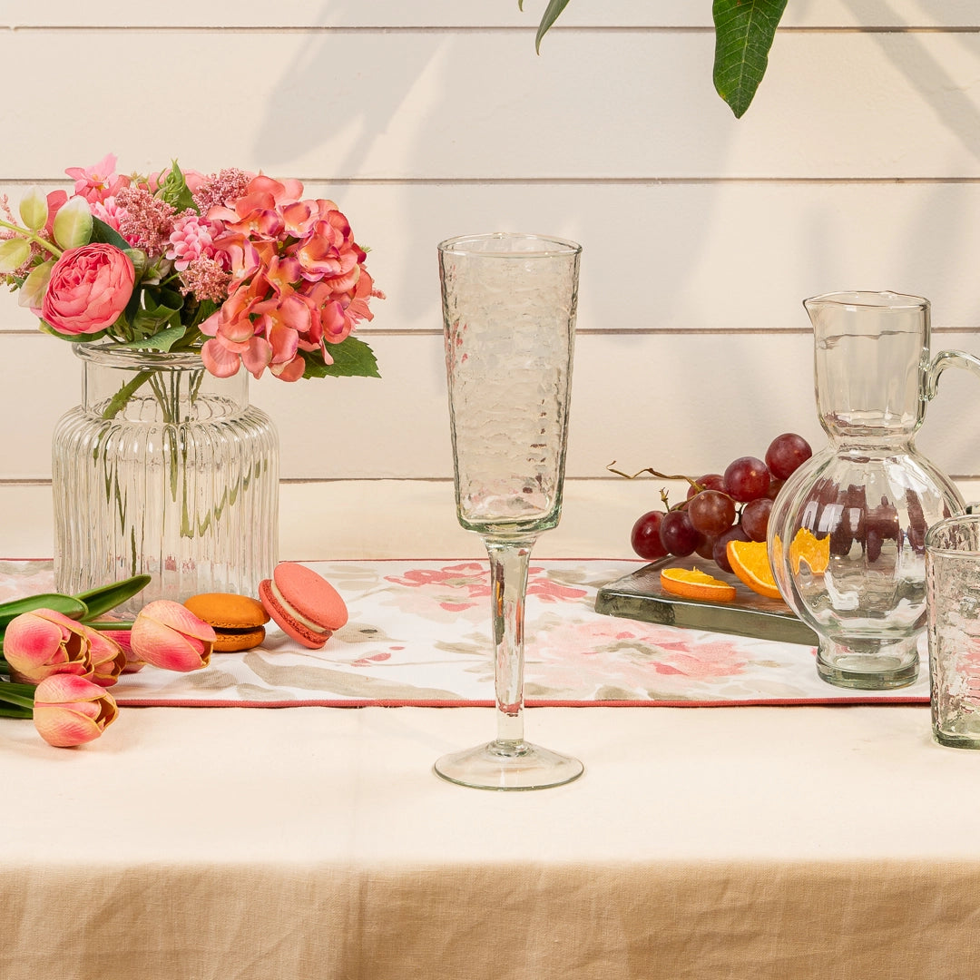 Premium Clear Nina Wine Glass Set - Elegant Crystal Stemware for Red & White Wine - Perfect for Dinner Parties, Weddings & Romantic Evenings