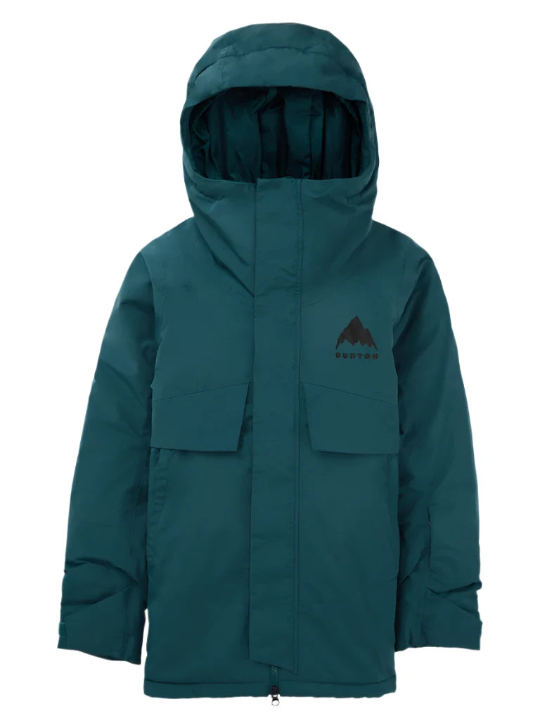 Burton Junior's Ascutney 2L Insulated Jacket 2025 - Waterproof Snow Jacket for Kids & Teens - Warm Winter Coat for Skiing, Snowboarding & Outdoor Activities