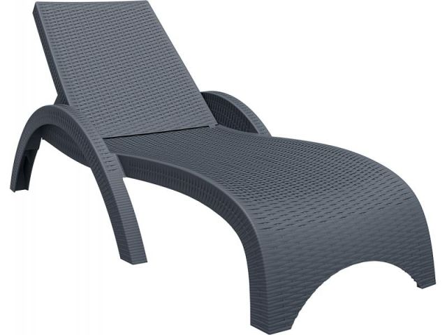 Premium Fiji Sunlounger - Adjustable Outdoor Chaise Lounge with Cushion - Perfect for Poolside, Beach, Patio & Backyard Relaxation