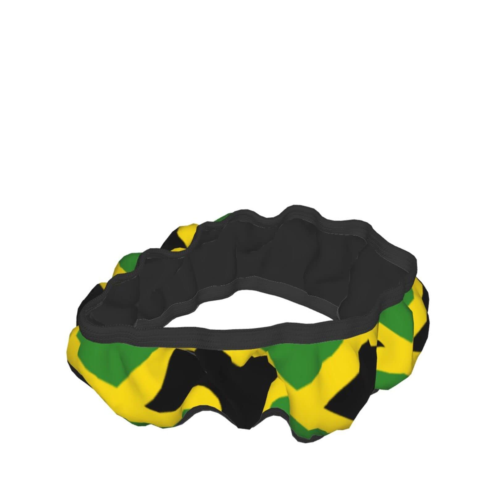 Jamaican Flag Steering Wheel Cover - Non-Slip, Durable Universal 15 Inch Car Accessory for Cars, Trucks & SUVs - Perfect for Caribbean Pride, Car Shows & Road Trips