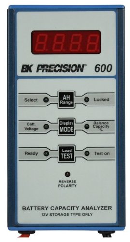 B&K Precision 600 Battery Capacity Analyzer - 20V Max Input, 6V Test Voltage | Accurate Battery Testing for RC Cars, Drones & Electronics