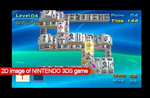 Renewed Mahjong CUB3D Game for Nintendo 3DS - Classic Tile Puzzle Game for Home Entertainment & Travel