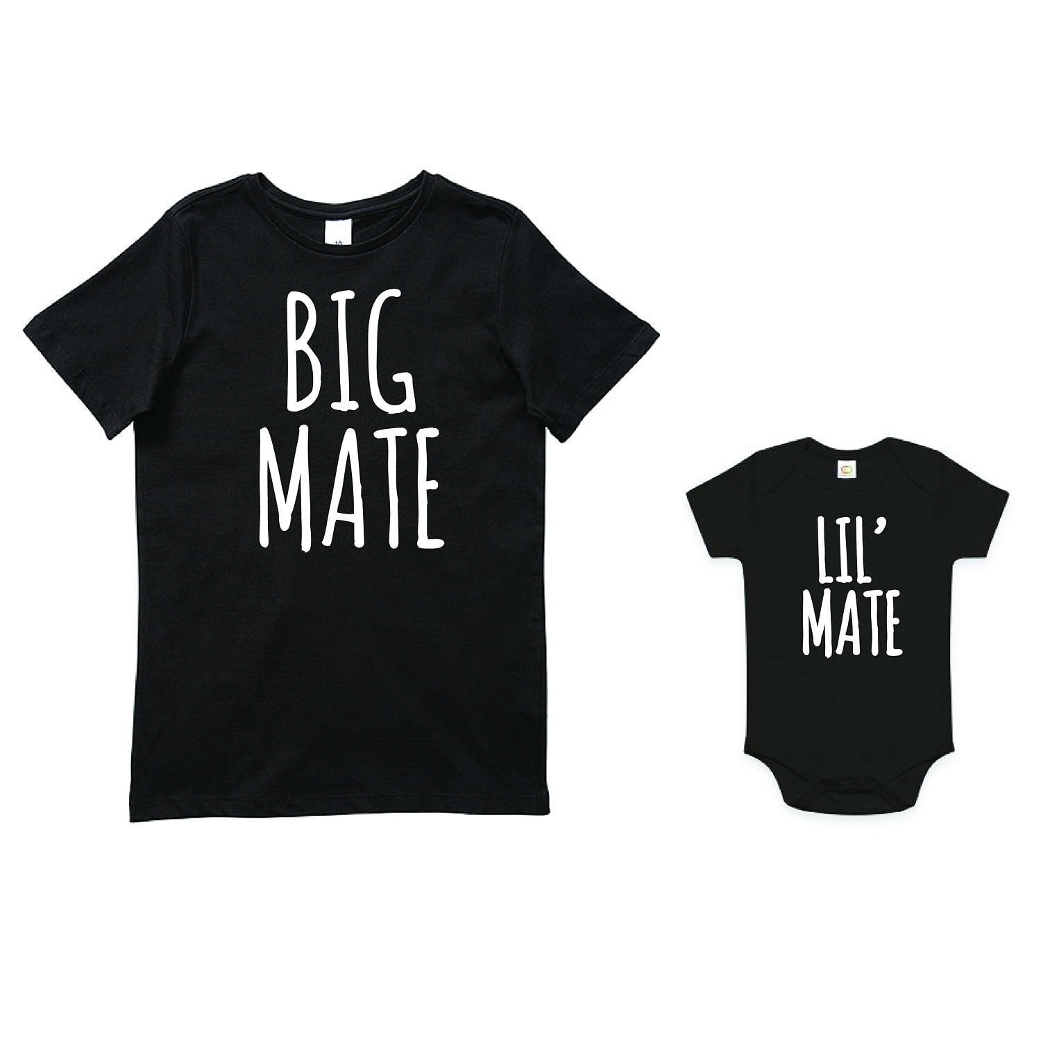 Big Mate Lil' Mate Set - Matching Father & Son Outfits for Family Photos, Holidays & Special Occasions