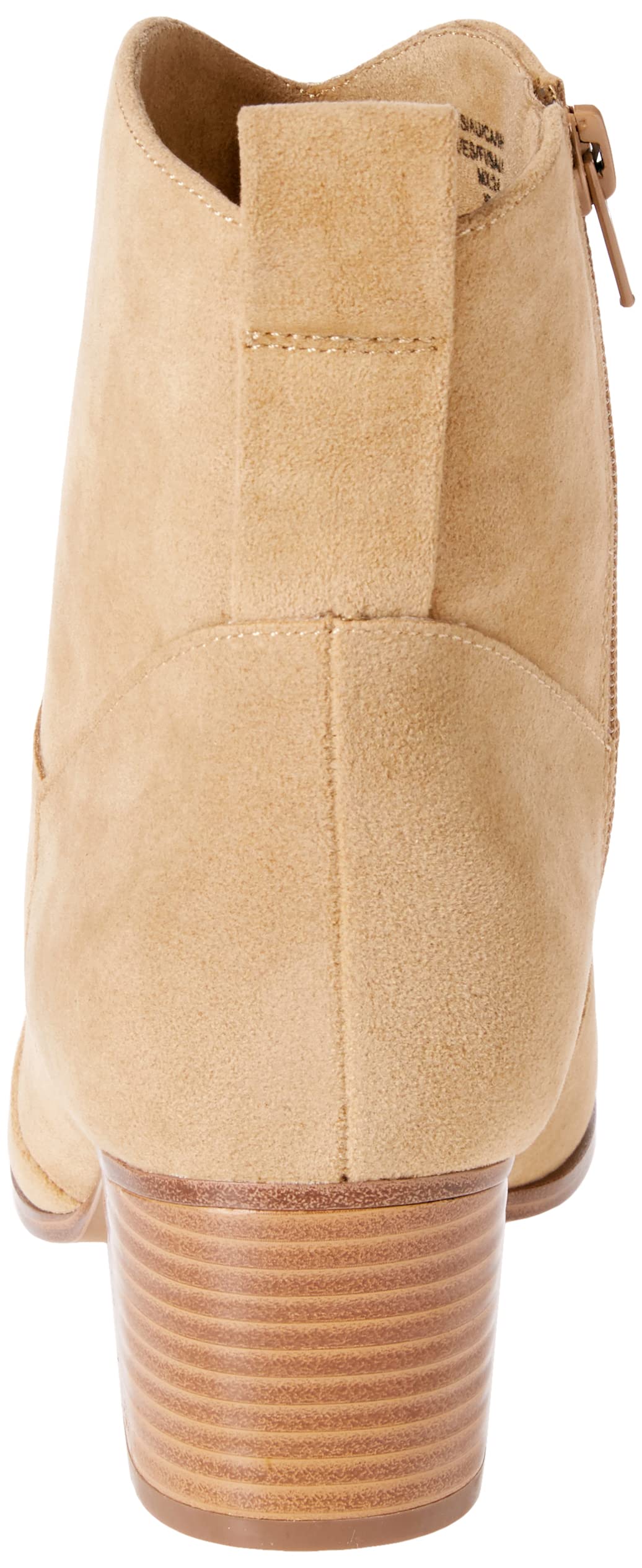 Amazon Essentials Women's Western Ankle Boots - Comfortable Leather Booties for Fall & Winter | Casual, Work & Outdoor Wear | Water-Resistant & Slip-Resistant Sole