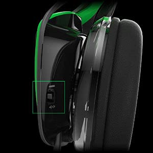 Mad Catz Tritton ARK 100 RGB Gaming Headset - Amplified Stereo Sound for PS4, Xbox One, Nintendo Switch - Black & Green - Perfect for Competitive Gaming & Immersive Play
