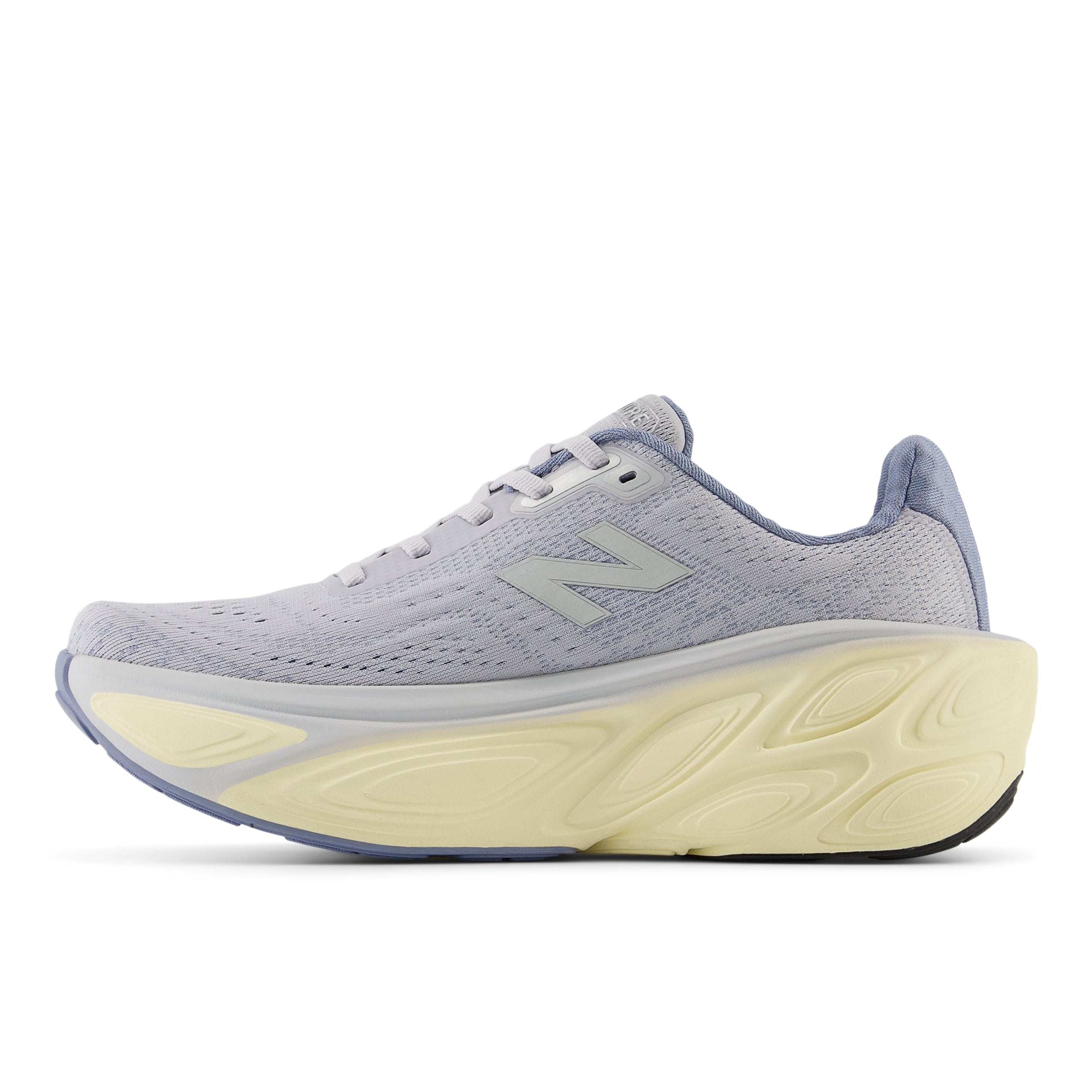New Balance Women's Fresh Foam X More v5 Running Shoes - Pearl Grey/Dusk Shower/Calcium - Lightweight Cushioned Sneakers for Jogging, Gym Workouts & Everyday Comfort