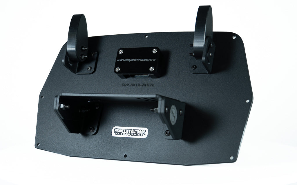 H.O.E Single Console Mount System for Skeeter FXR Series (2022+) - Perfect for Fishing Boat Upgrades & Marine Electronics Installation