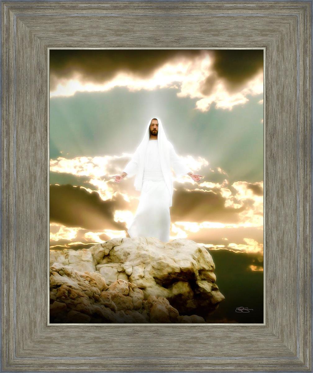 Behold My Beloved Son - Inspirational Christian Wall Art for Home & Church Decor | Perfect for Living Room, Bedroom & Gift Giving