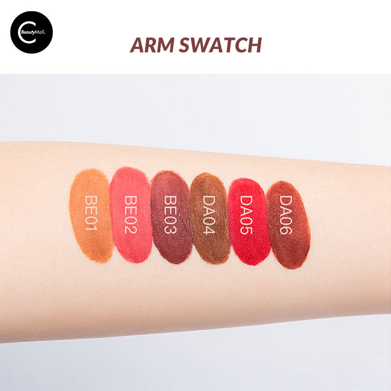 BEINIDAR Velvet Tip Matte Lipstick - Long Lasting Velvet Matte Lipstick for Women, Hydrating & Non-Drying, Perfect for Daily Wear, Date Night & Special Occasions
