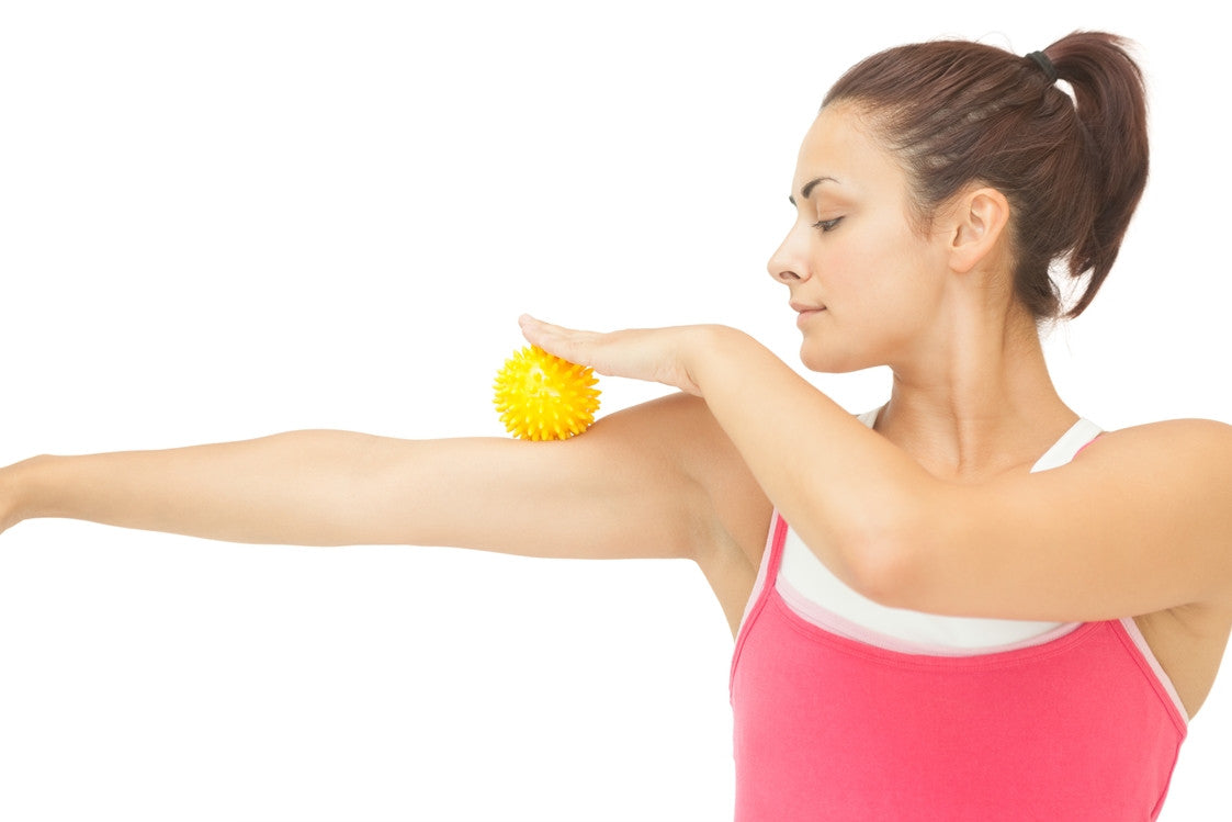Typhoon 1 Massage Ball - Deep Tissue Muscle Relief for Back, Neck & Feet - Portable Trigger Point Therapy for Athletes, Office Workers & Pain Relief - Perfect for Home, Gym & Travel Use