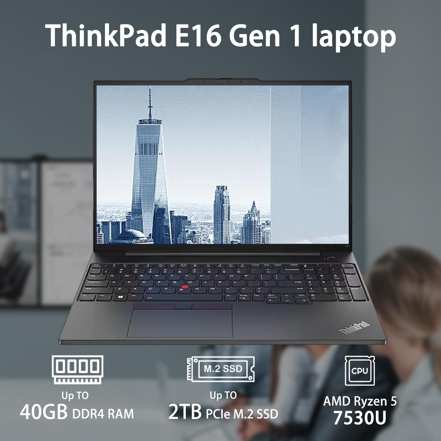Lenovo ThinkPad E16 Business Laptop - 16