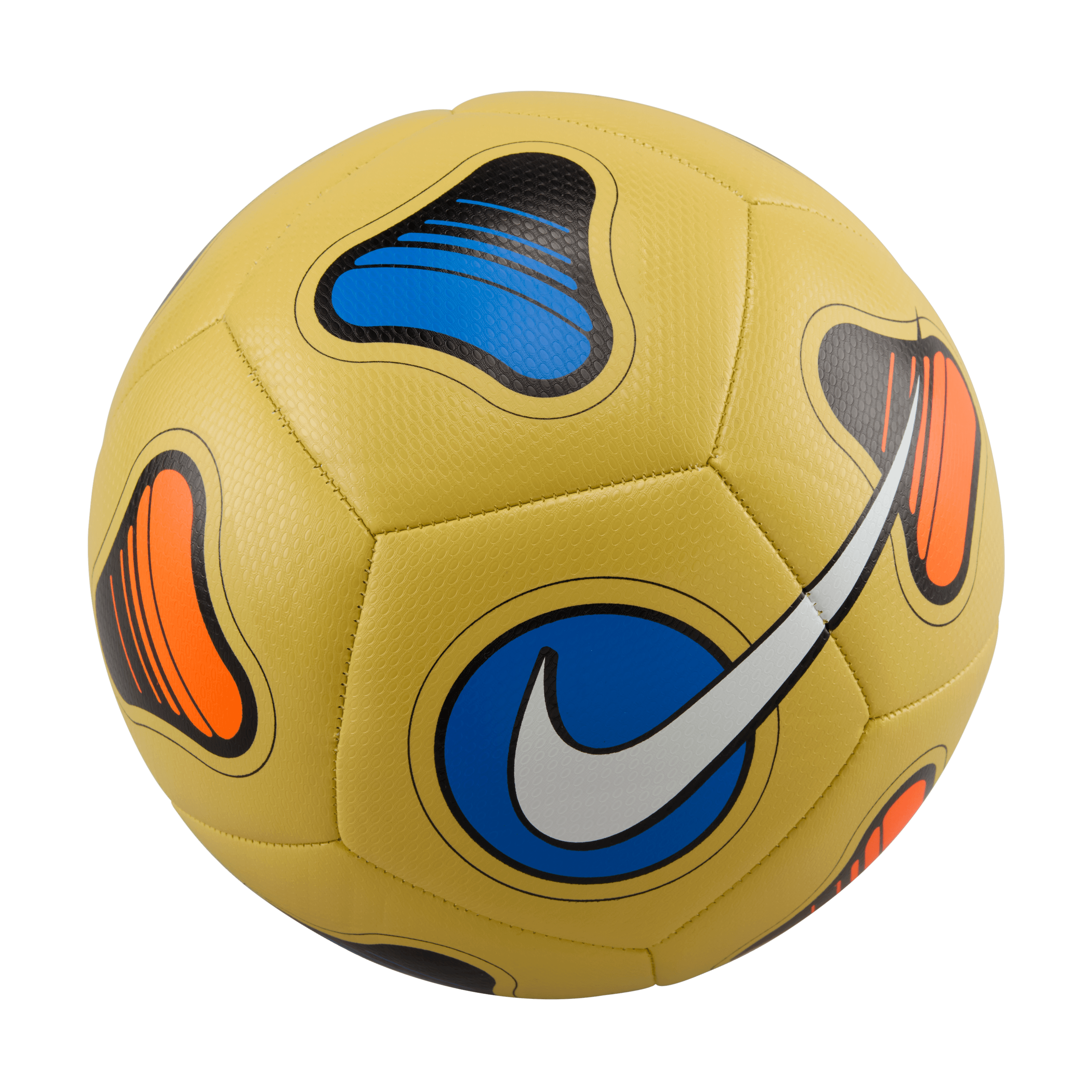 Nike Maestro Futsal Ball - Official Size 4 Indoor Soccer Ball (Gold/Blue/White) - Perfect for Futsal Training, Gym Sessions & Competitive Play