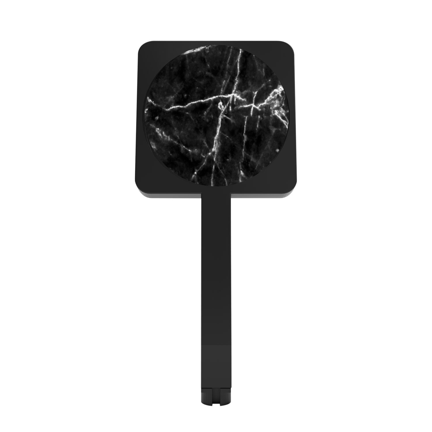 Apple MagSafe Compatible Magnetic Wireless Charger & Car Mount - Fast Charging for iPhone 12/13/14 Series (Black/Black Marble) | Perfect for Car, Office & Home Use