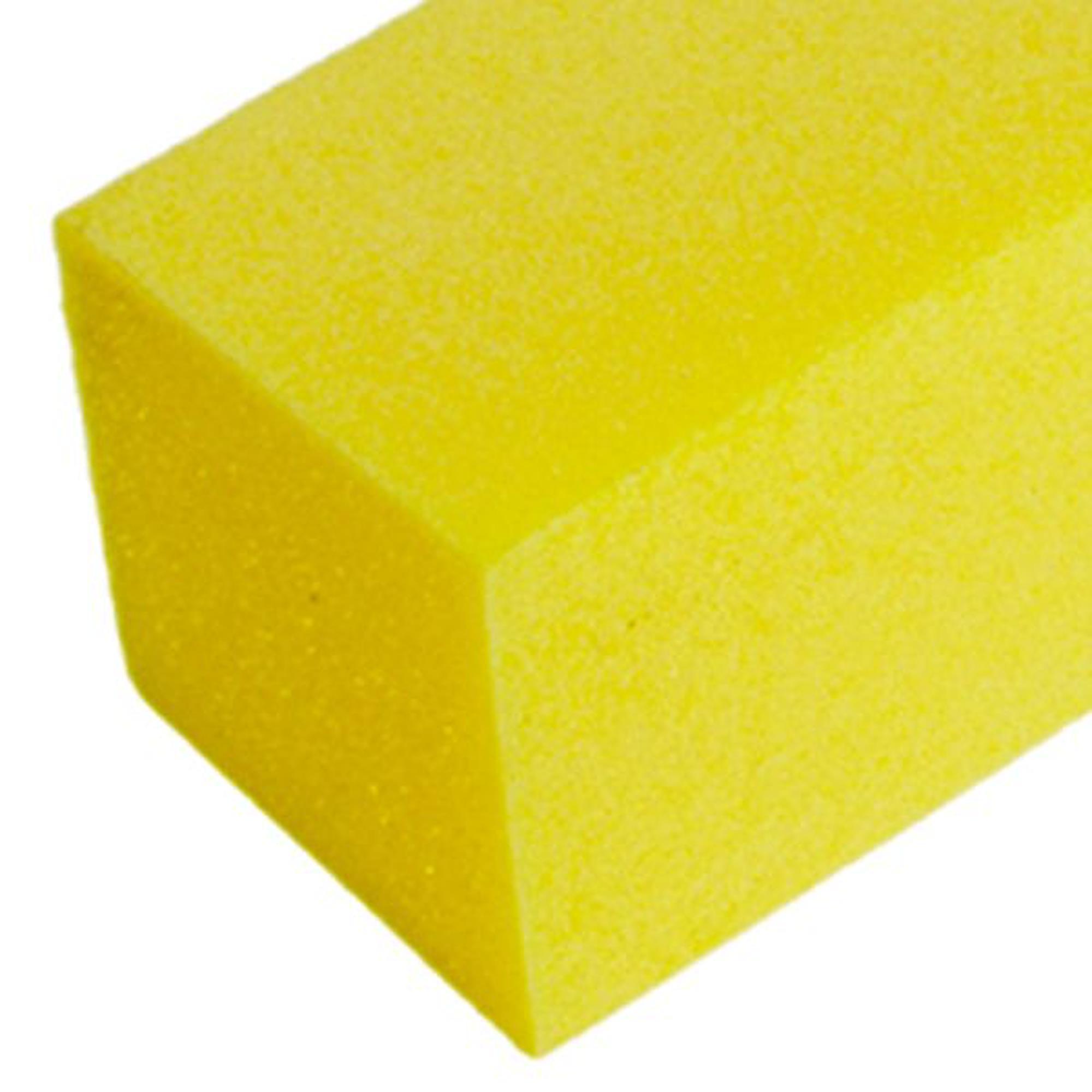 Premium Ultra Fine Grit Yellow Buffer Block - Professional Polishing & Sanding Tool for Woodworking, Metal Finishing & Automotive Detailing - Perfect for DIY Projects & Professional Workshops