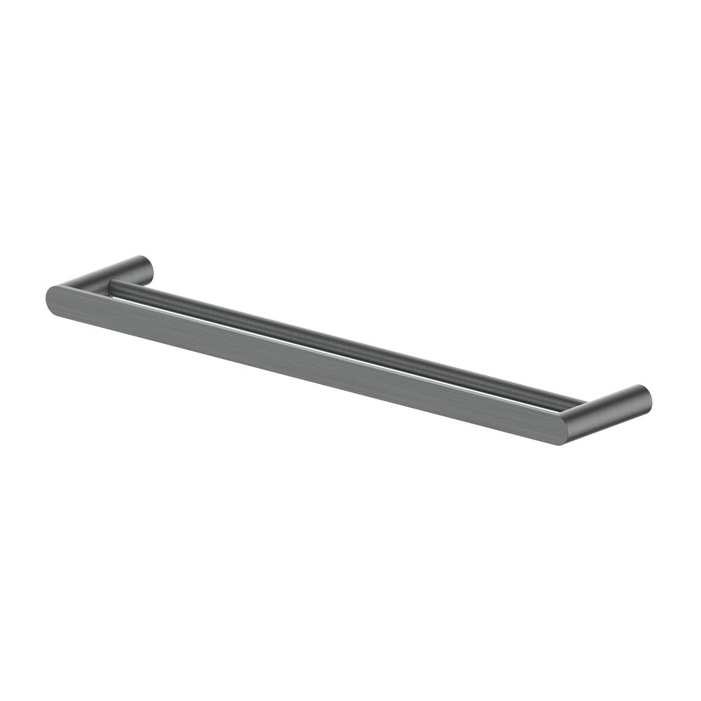 ZLINE Crystal Bay Double Towel Rail in Gun Metal - Premium Bathroom Towel Holder for Modern Homes - Perfect for Bathrooms, Spas, and Luxury Resorts