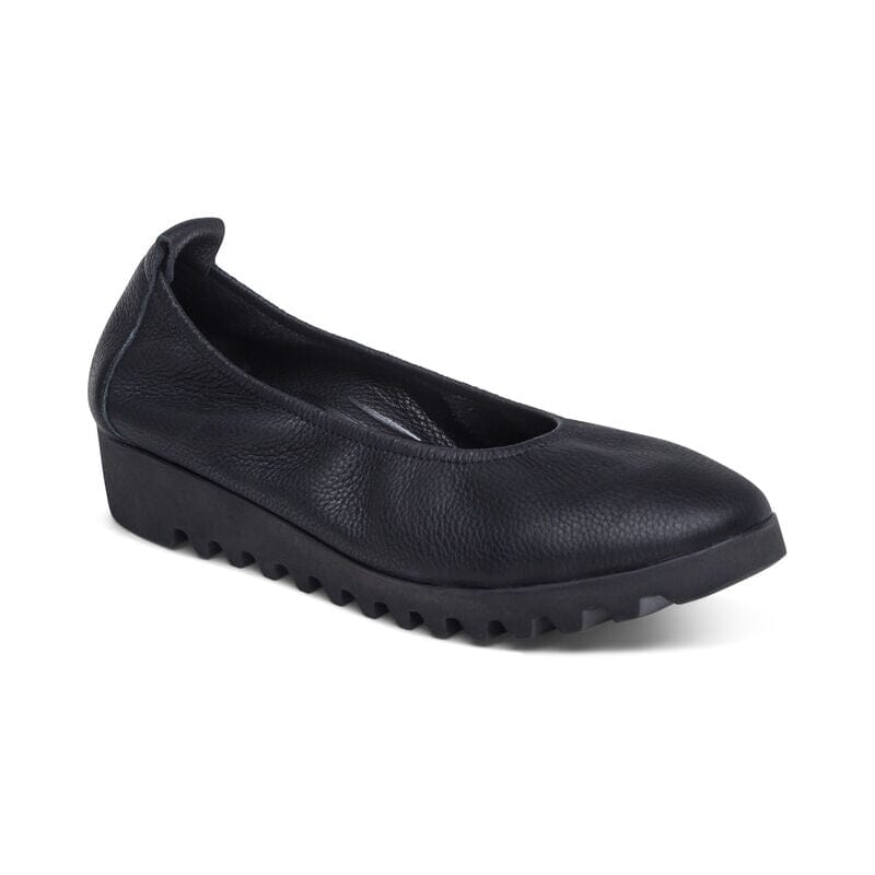 AETREX BRIANNA Women's Comfortable Ballet Flats - Lightweight & Supportive Shoes for Walking, Work, and Casual Wear