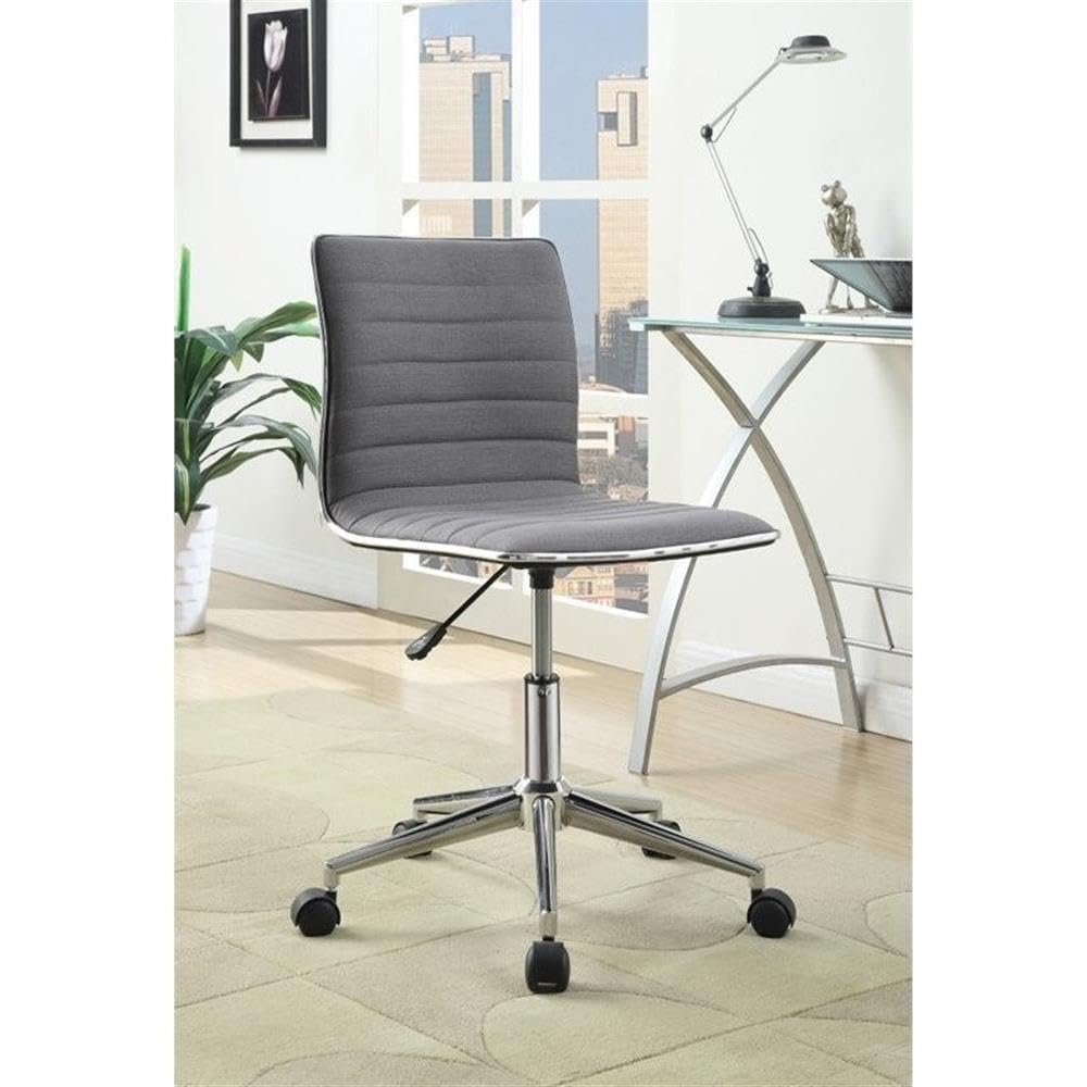 Home Square 3-Piece Office Set - Ergonomic Computer Desk, Adjustable Office Chair & Mobile File Cabinet for Home Office Workspace | Perfect for Remote Work, Small Business & Study Room Setup
