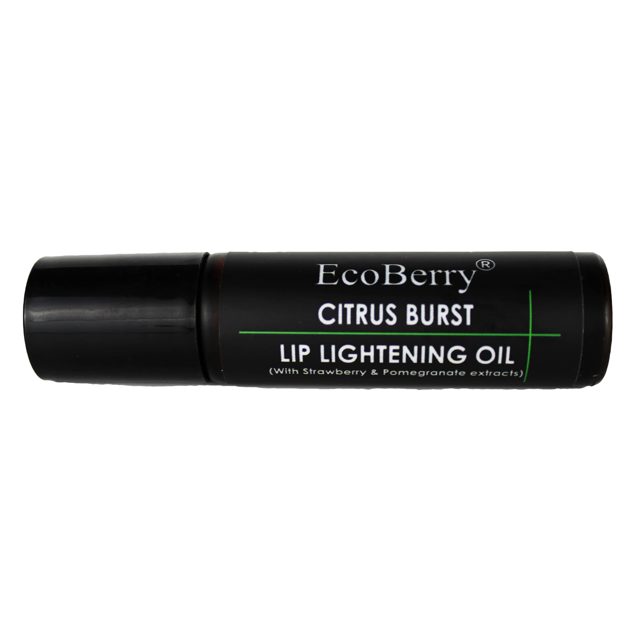 Citrus Burst Lip Lightening Oil - 100% Natural & Vegan Moisturizer for Dry, Chapped & Darkened Lips - Winter Care for Men & Women | Handmade, Chemical-Free, Preservative-Free, Paraben-Free | Perfect for Daily Hydration & Nighttime Lip Treatment (8ml)