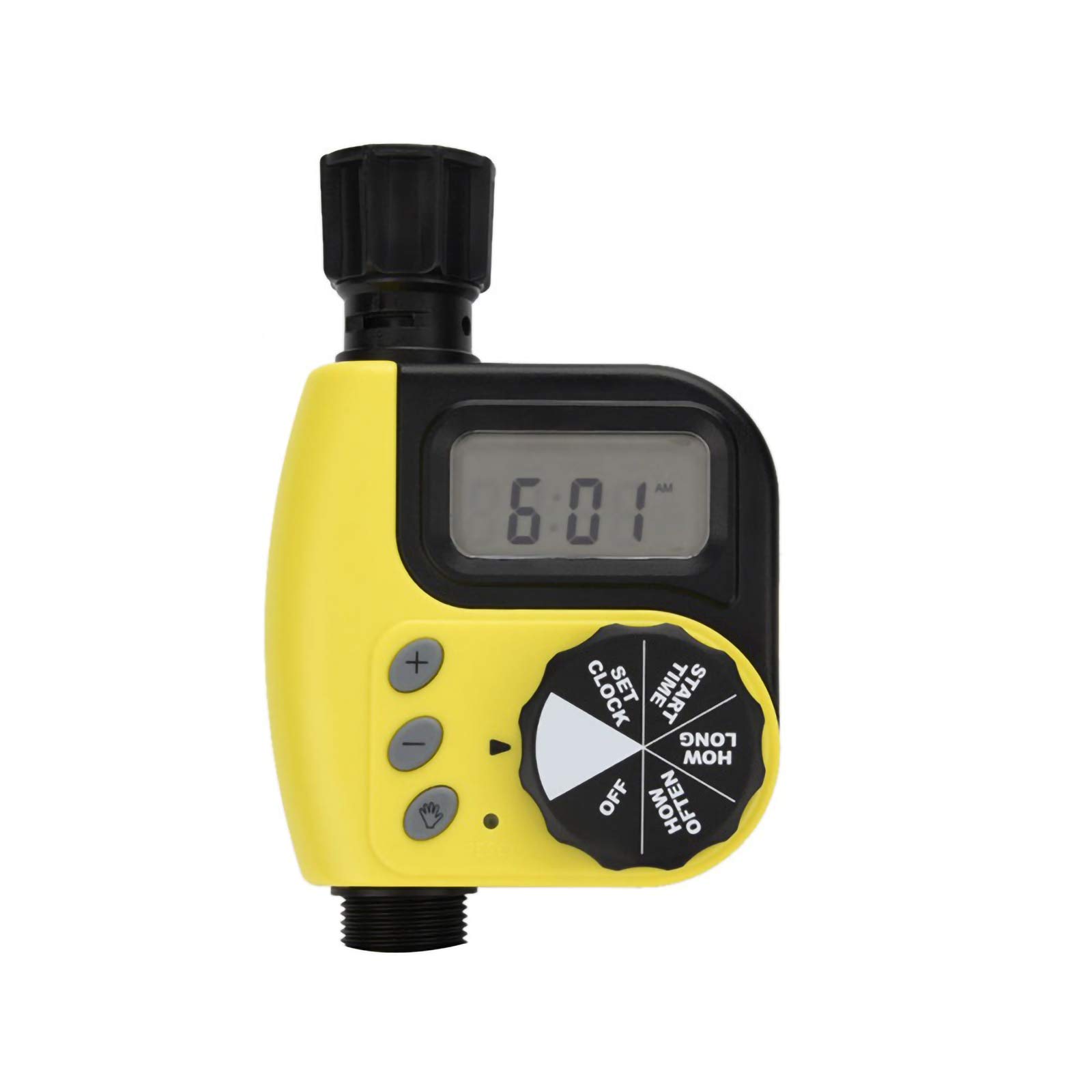 **Smart Garden Hose Water Timer - Programmable 1-Outlet Automatic Irrigation Controller for Drip & Sprinkler Systems (Battery Not Included) | Perfect for Lawns, Flower Beds & Vegetable Gardens**