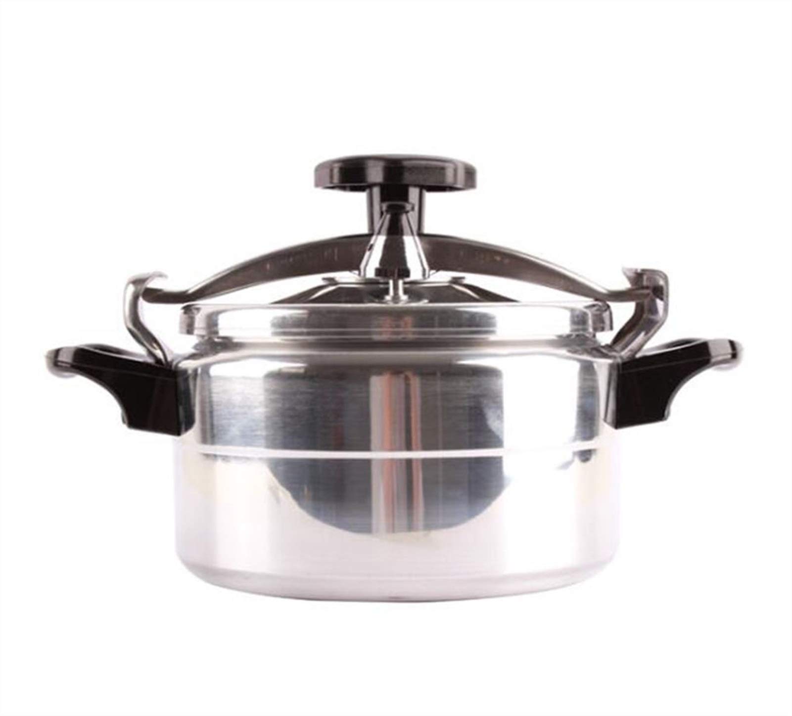 3L Silver Mini Pressure Cooker - Multi-Function Rice Cooker, Slow Cooker, Steamer & Soup Pot for Gas Stove | Perfect for Family, Restaurant & Kitchen Cooking | Compact 2L & 3L Options Available | Ideal for Meal Prep, Camping & Small Space Living