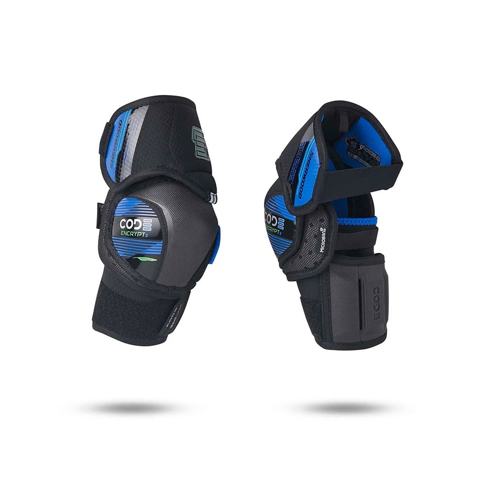 Sherwood CODE Encrypt 2 Senior Ice Hockey Elbow Pads - Protective Gear for Hockey Players - Perfect for Training, Games & Competitive Play
