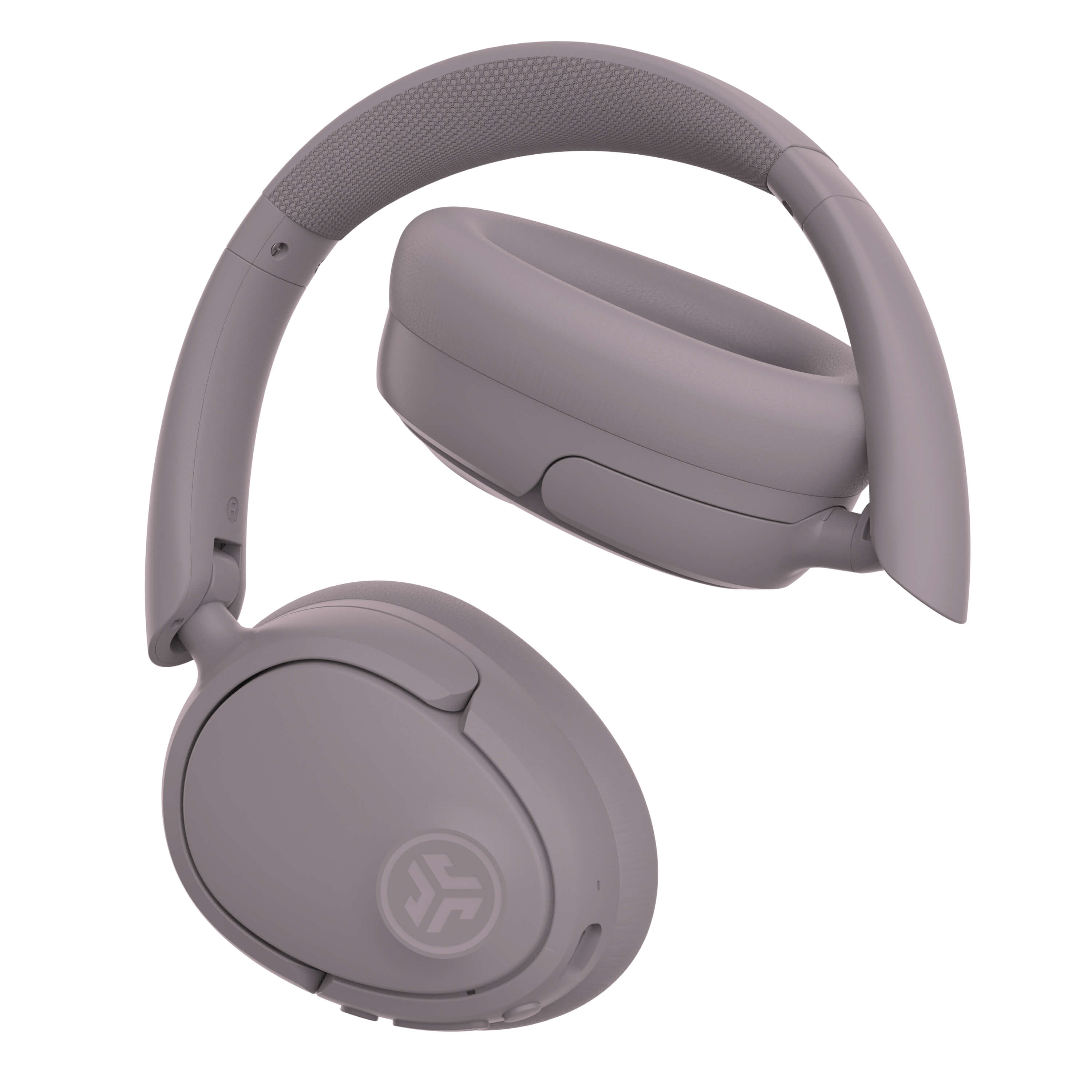 JBuds Lux ANC Wireless Headphones - Mauve Color | Active Noise Cancelling, Bluetooth 5.0, 30H Playtime | Perfect for Travel, Work & Gym