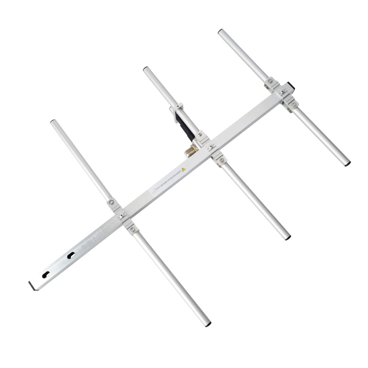 High Gain UHF YAGI Antenna 400-470MHz - Foldable 3-Element Aluminum Alloy Outdoor Antenna with SL16 Female Connector for Motorola, Kenwood, Yaesu, HYT Two-Way Radios - Perfect for Emergency Communications, Ham Radio, and Outdoor Adventures