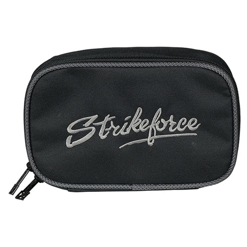 KR Strikeforce Konvoy Black Carbon 4 Ball Bowling Roller Bag - Durable & Lightweight for Tournaments & League Play