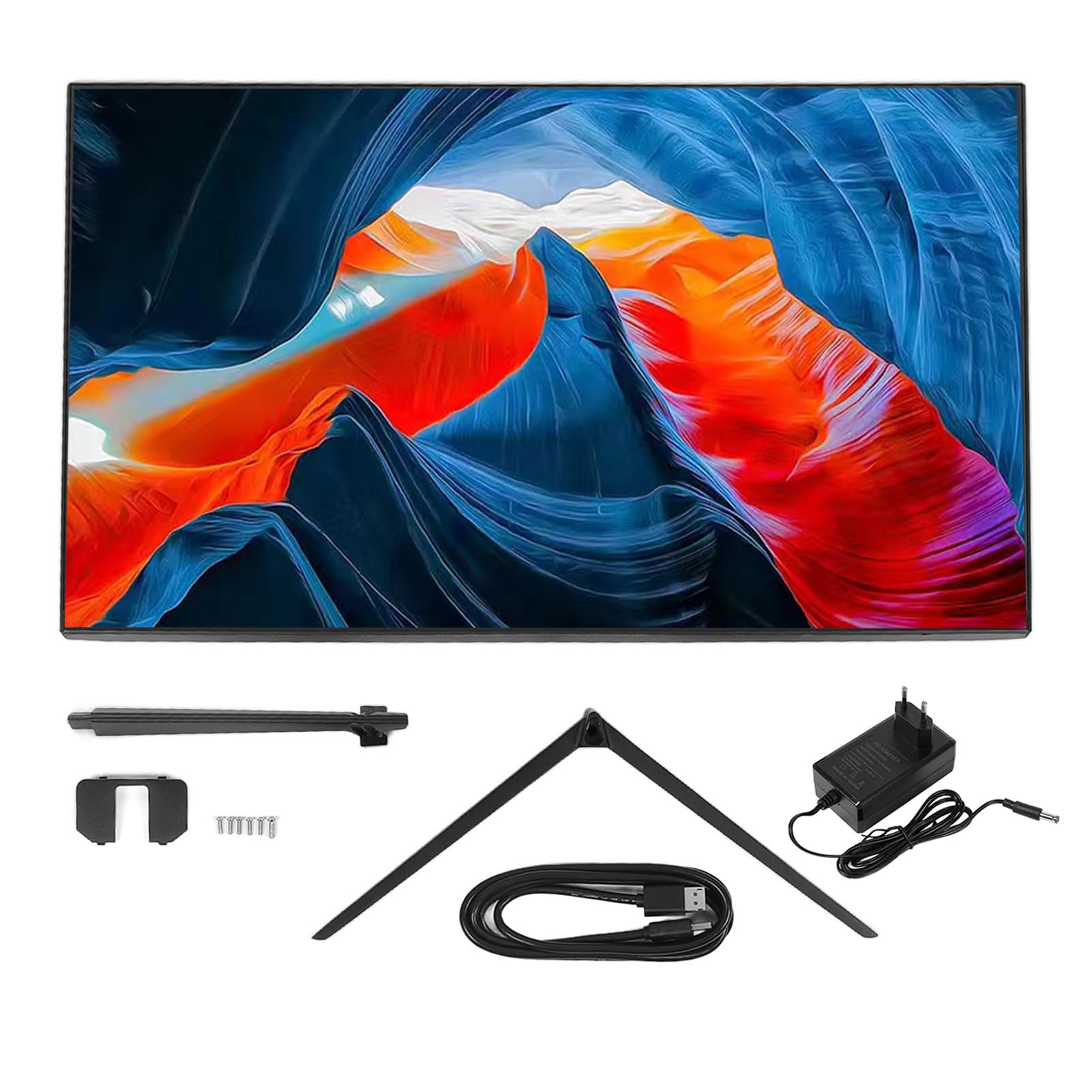 27 Inch Yunseity Gaming Monitor with 2560x1440 Resolution, AC100-240V Computer Screen for Home Office & School Work (EU Plug) - Perfect for Esports, Remote Learning & Professional Tasks