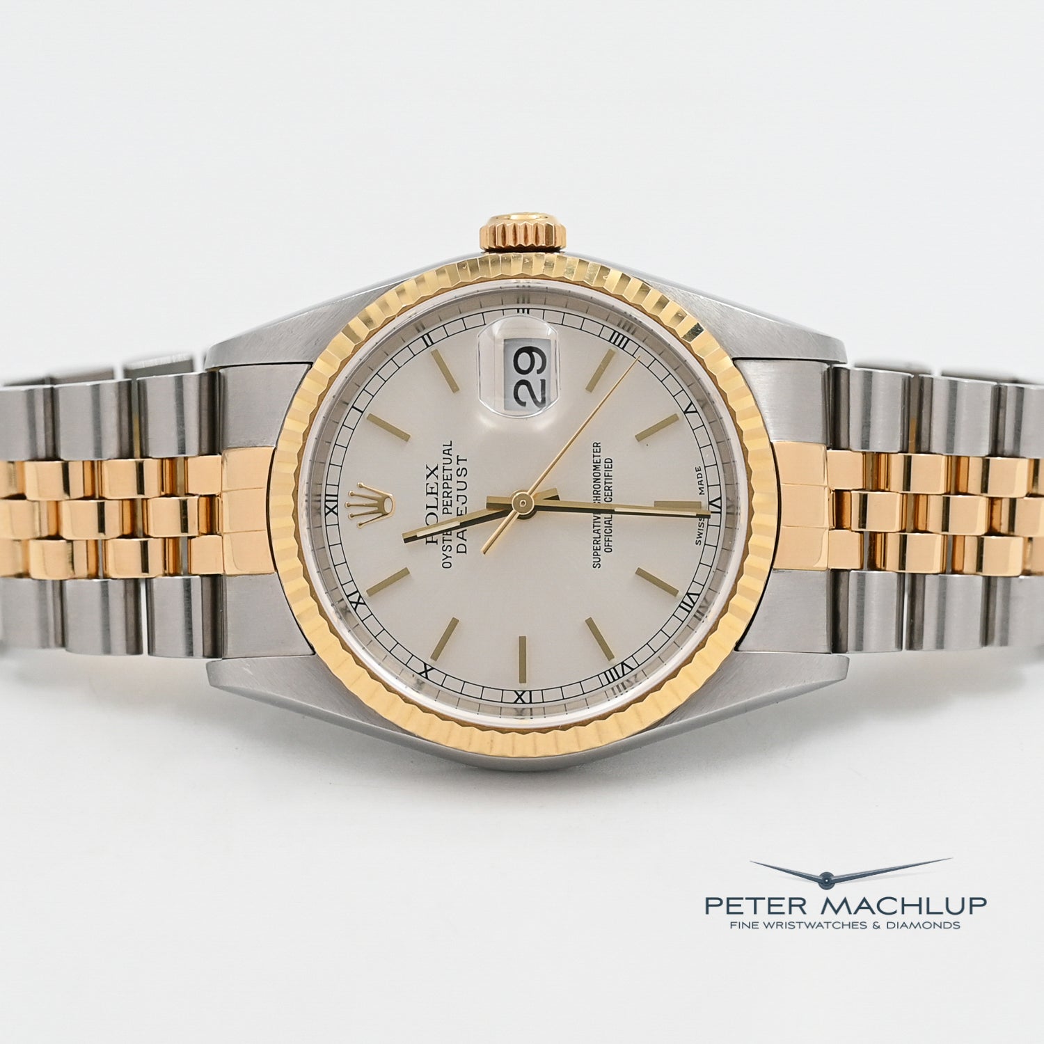 Rolex Datejust 36 Stainless Steel Watch - Classic Automatic Men's Timepiece with Date Window - Perfect for Business, Formal Events & Luxury Gift Giving