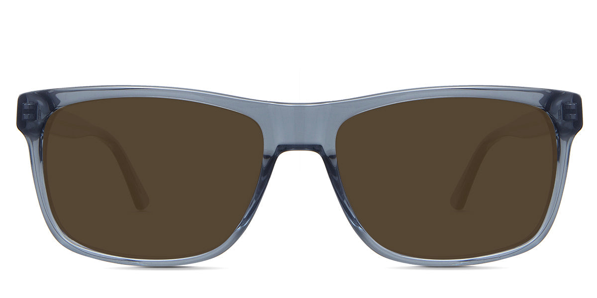 Wallis Men's Prescription Polarized Sunglasses - UV Protection & Anti-Glare for Driving, Fishing & Outdoor Activities