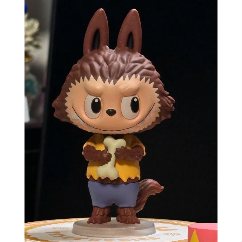 Labubu The Monsters Carnival Series Wolf Man Action Figure - Collectible Vinyl Art Toy for Display & Decoration - Perfect for Anime Fans, Home Office Decor, and Gift Giving