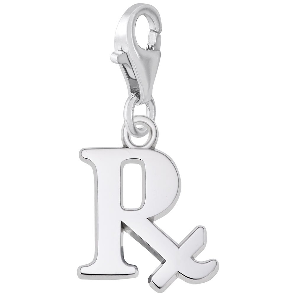 Pharmacy Charm with Lobster Claw Clasp - Dainty Jewelry Charms for Bracelets & Necklaces - Perfect for DIY Jewelry Making, Gifts, and Everyday Wear
