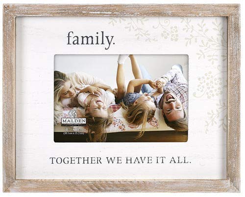 Malden International Designs 3423-46 Beige Picture Frame - Elegant Wall & Tabletop Photo Display for Home & Office Decor