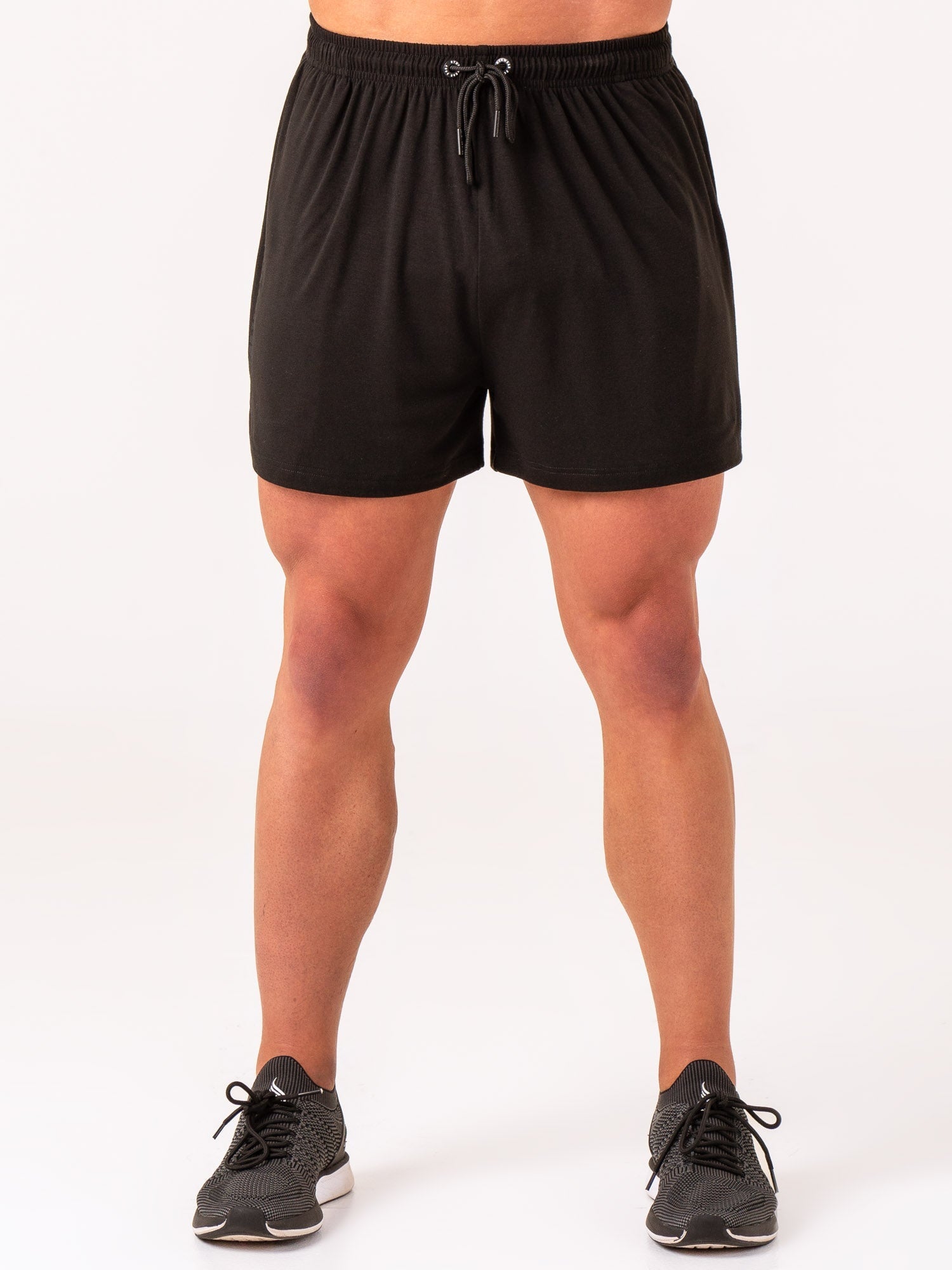 Arnie Shorts for Men - Premium Black Workout & Gym Shorts - Comfortable & Durable for Running, Training & Outdoor Activities