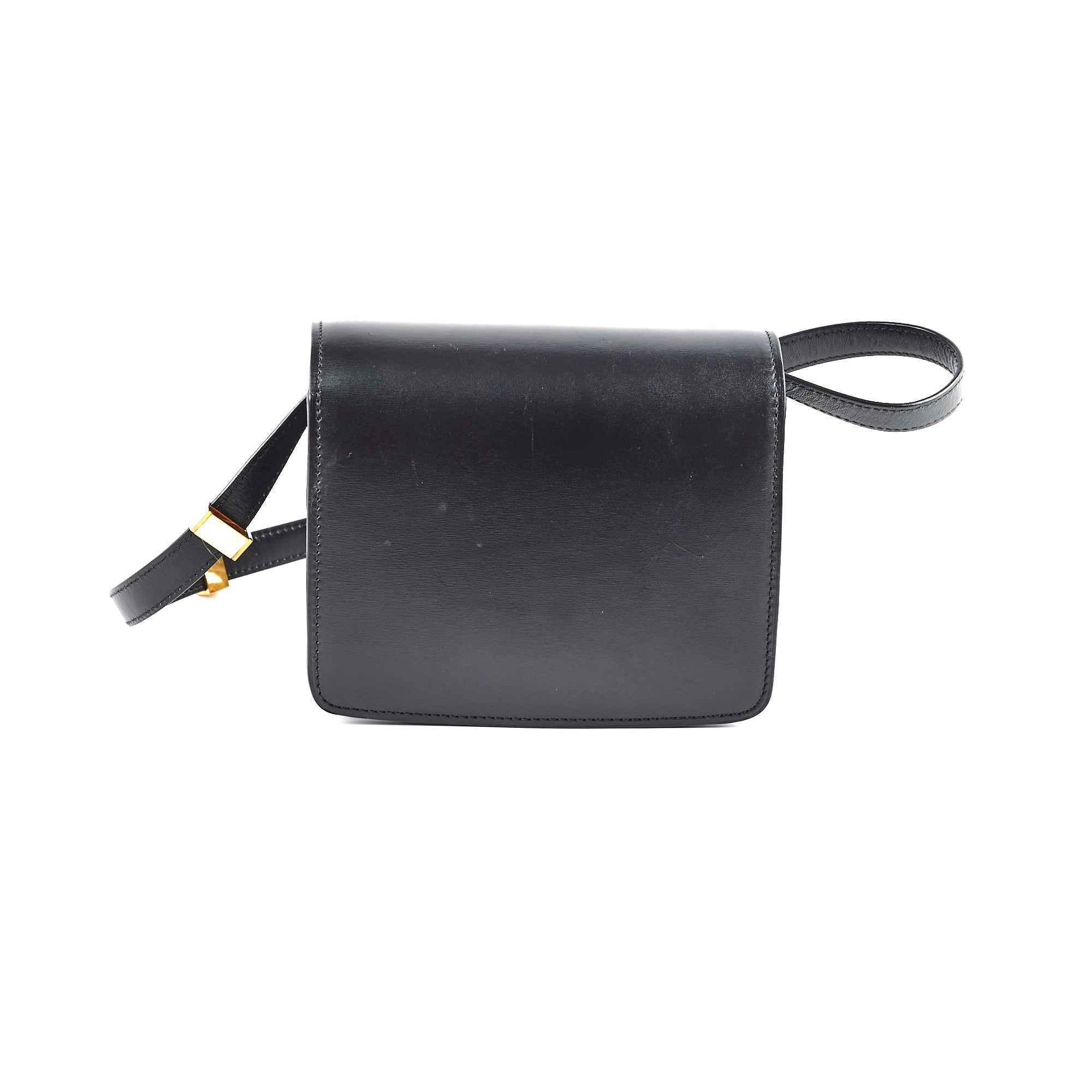 Celine Mini Box Bag in Black - Stylish Crossbody Purse for Women | Perfect for Work, Travel & Everyday Use