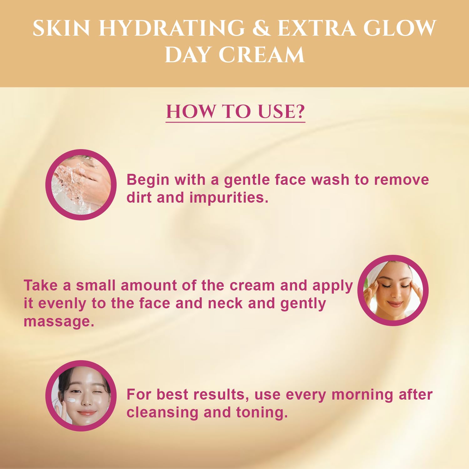 Khadi Organic Skin Hydrating & Extra Glow Day Cream 50g - Natural Vegan Moisturizer for Radiant & Glowing Skin | Paraben-Free, Cruelty-Free | Pack of 2 | Perfect for Daily Hydration & Brightening Skin Care Routine