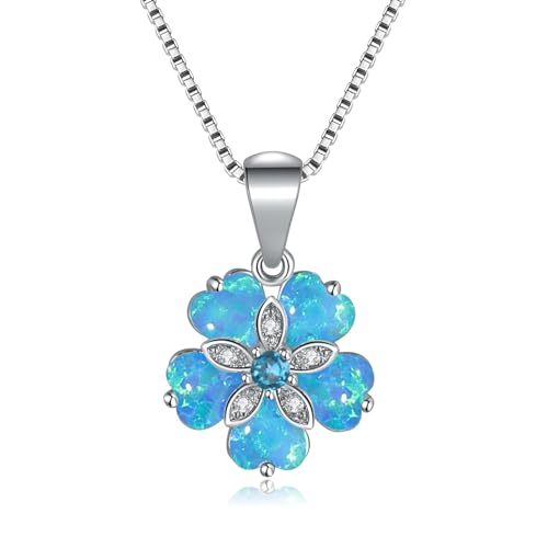 Blue Opal Flower