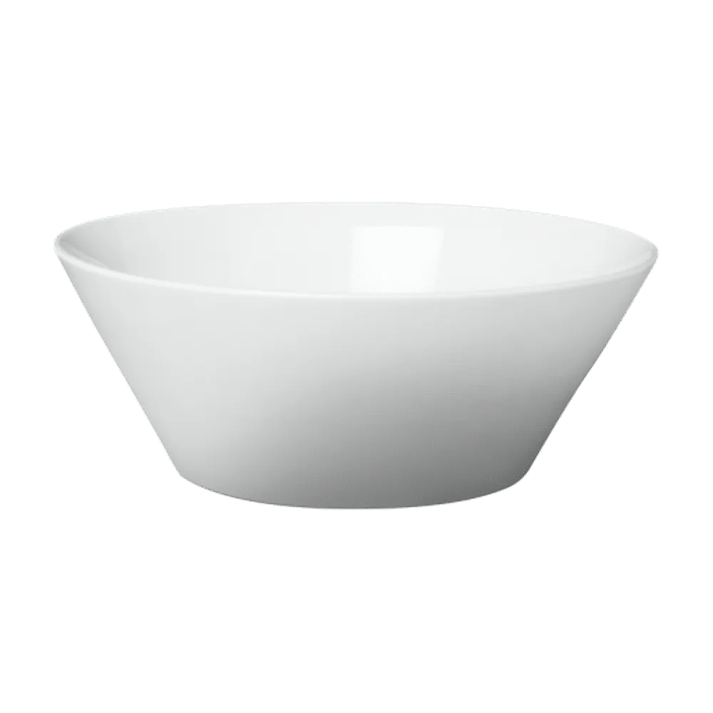 Cameo Royalmont 9.5-Inch Salad Bowl Set of 18 - Durable Porcelain Serving Bowls for Restaurants, Catering & Home Entertaining